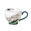 KAMMAK 8CZGX034 ceramic cup and saucer side angle view showing silhouette