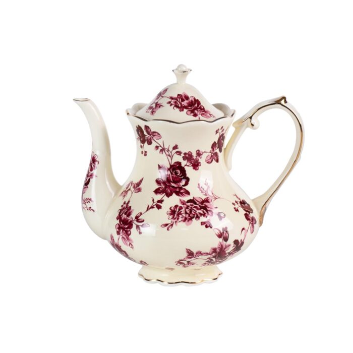 KAMMAK 8CZSY018 ceramic teapot front view for product display