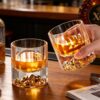 KAMMAK 7KPSP1016 whiskey glasses side angle view showing silhouette