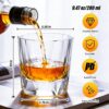 KAMMAK 7KPSP1008 whiskey glasses shape and proportion detail image 3