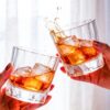 KAMMAK 7KPSP1008 whiskey glasses styled on dining table image 5