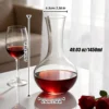 KAMMAK DS53 Crystal Wine Decanter – Detail 2 KAMMAK 8KPDSXY053 glass decanter close-up material detail image 3