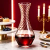 KAMMAK DS54 Textured-Neck Wine Decanter – Detail 7 KAMMAK 8KPDSXY054 glass decanter close-up material detail image 7