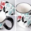 KAMMAK 8CZGX009 ceramic cup and saucer decorative craft detail image 7