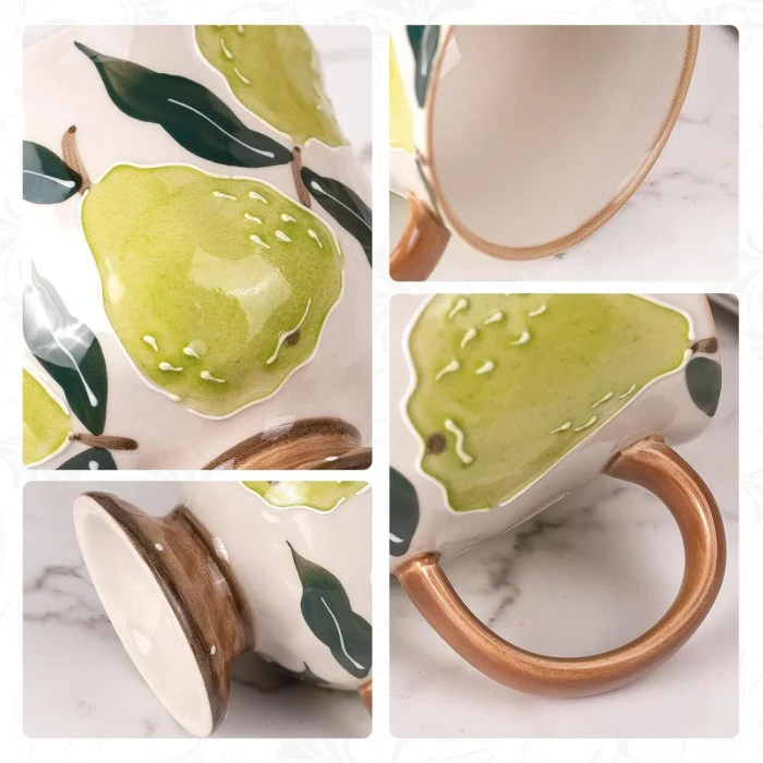 KAMMAK 8CZGX024 ceramic cup and saucer scale and proportion view image 6