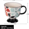 KAMMAK 8CZGX025 ceramic cup and saucer shape and proportion detail image 3
