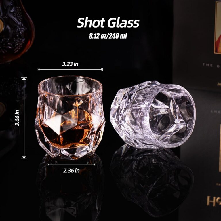 Whiskey Glasses dimensions and product details