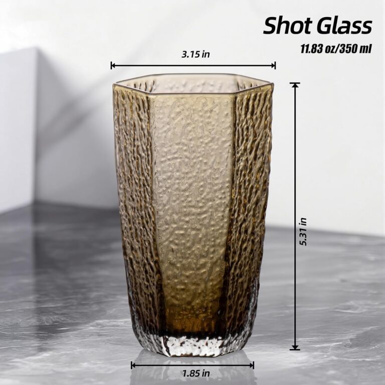Whiskey Glasses dimensions and product details