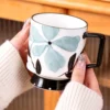KAMMAK 8CZGX012 ceramic cup and saucer close-up material texture detail image 4