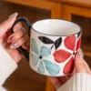 KAMMAK 8CZGX015 ceramic cup and saucer close-up material texture detail image 4