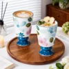 KAMMAK 8CZGX016 ceramic cup and saucer front view for product display