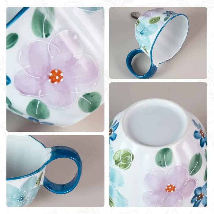 KAMMAK 8CZGX007 ceramic cup and saucer scale and proportion view image 6