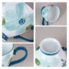 KAMMAK 8CZGX001 ceramic cup and saucer scale and proportion view image 6