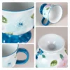 KAMMAK 8CZGX004 ceramic cup and saucer scale and proportion view image 6