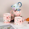 KAMMAK 8CZGX004 ceramic cup and saucer decorative craft detail image 7