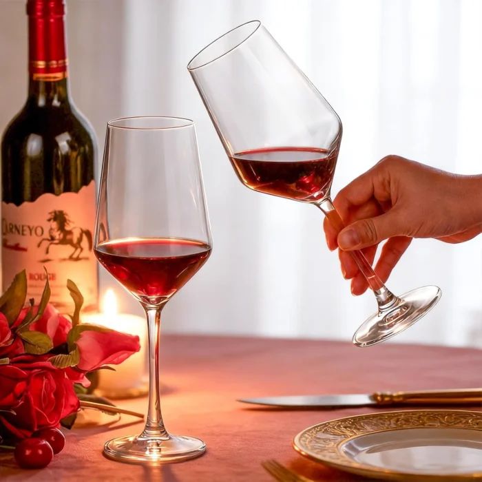 KAMMAK 8KPDY021 wine glasses scale and proportion view image 6
