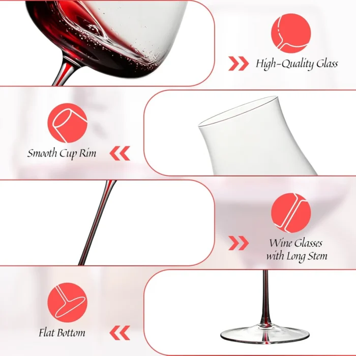 KAMMAK 8KPDY003 wine glasses shape and proportion detail image 3