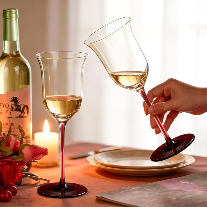 KAMMAK 8KPDY004 wine glasses scale and proportion view image 6