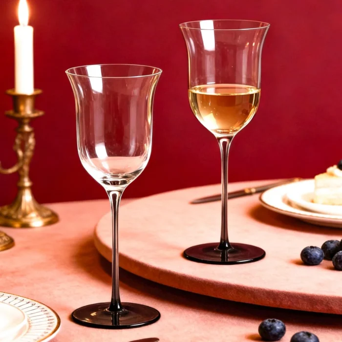 KAMMAK 8KPDY005 wine glasses styled on dining table image 5
