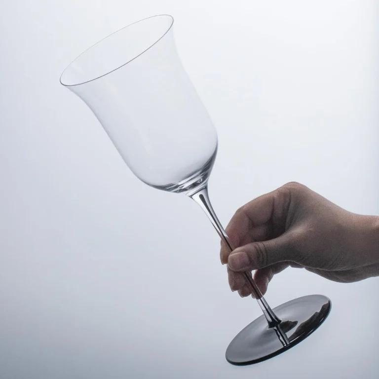 KAMMAK Crystal Red Wine Glasses Set of 2, Bordeaux Stemmed Glasses – DY005 – detail view 4