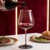 KAMMAK 8KPDY007 wine glasses side angle view showing silhouette