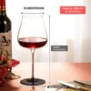 KAMMAK 8KPDY007 wine glasses scale and proportion view image 6