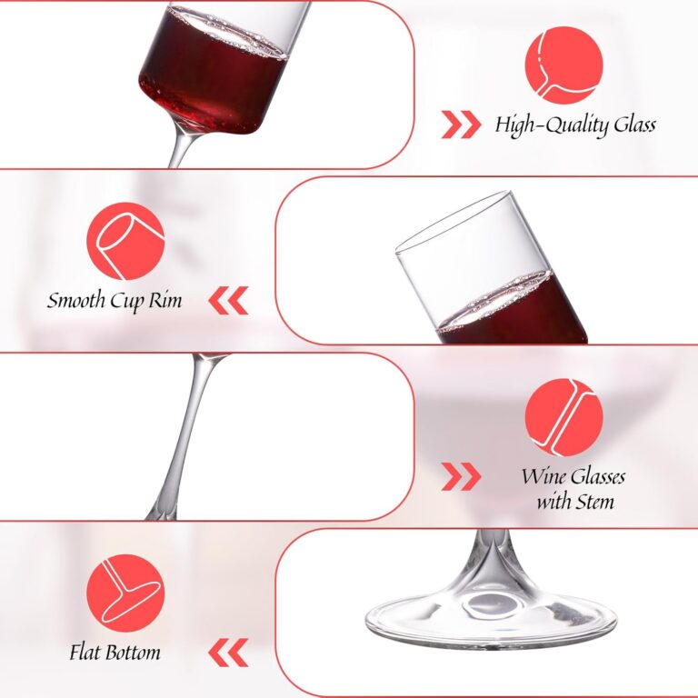 Wine Glasses dimensions and product details