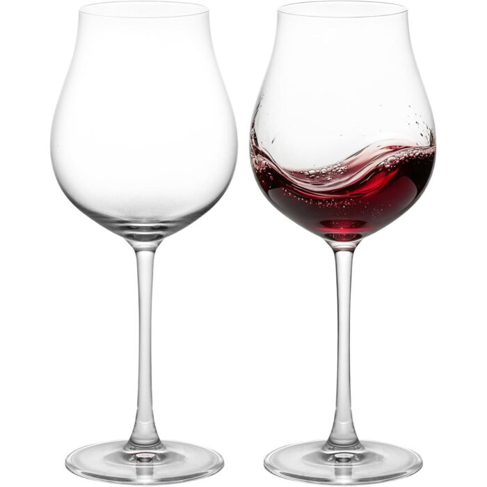 KAMMAK 8KPDY032 wine glasses front view for product display