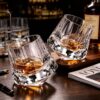 KAMMAK 7KPSP988N whiskey glasses side angle view showing silhouette