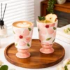 KAMMAK 8CZGX017 ceramic cup and saucer front view for product display