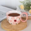 KAMMAK 8CZGX008 ceramic cup and saucer close-up material texture detail image 4