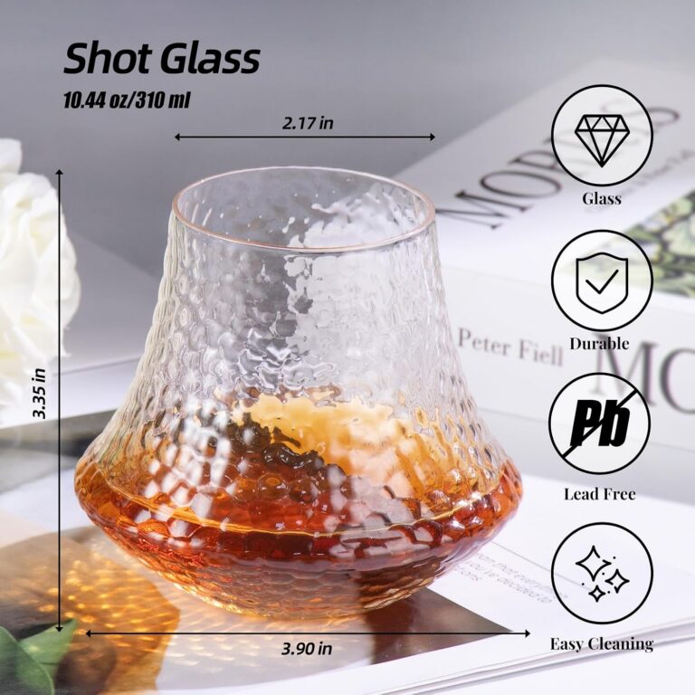 Whiskey Glasses dimensions and product details