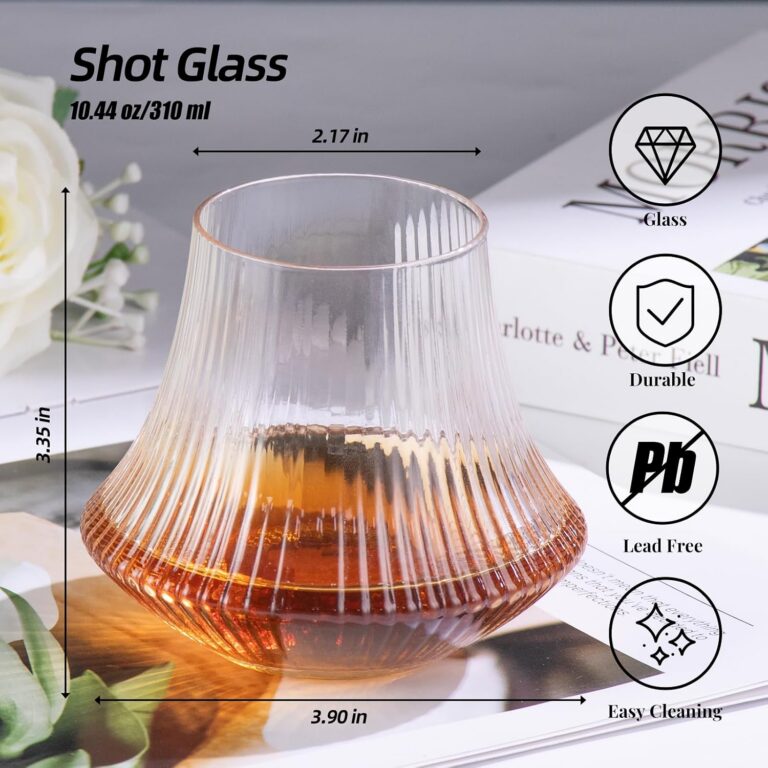 Whiskey Glasses dimensions and product details