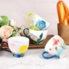 KAMMAK 8CZGX027 ceramic cup and saucer decorative craft detail image 7