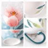 KAMMAK 8CZGX030 ceramic cup and saucer scale and proportion view image 6