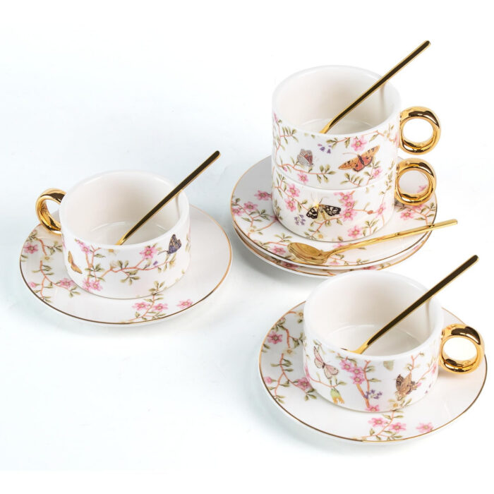 porcelain-tea-set-for-4-stackable-coffee-cups-and-saucers-with-spoons-main.jpg KAMMAK 8CZNX047 ceramic cup and saucer front view for product display
