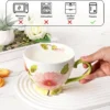 KAMMAK 8CZGX028 ceramic cup and saucer styled home decor setting image 5