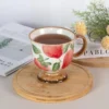 KAMMAK 8CZGX022 ceramic cup and saucer close-up material texture detail image 4