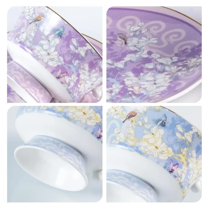 KAMMAK 8CZYX027+28 ceramic cup and saucer decorative craft detail image 7
