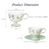 tea-cup-set-february-orchid-1 KAMMAK 8CZRX023 ceramic cup and saucer shape and proportion detail image 3