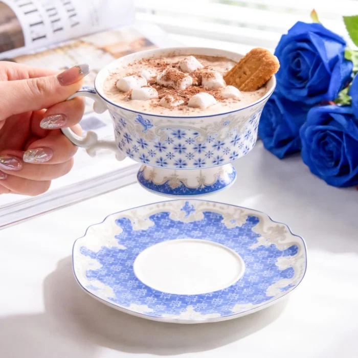 KAMMAK 8CZYX025+26 ceramic cup and saucer close-up material texture detail image 4