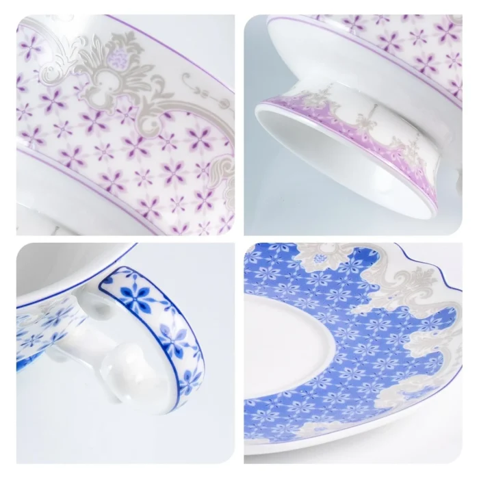 KAMMAK 8CZYX025+26 ceramic cup and saucer decorative craft detail image 7