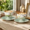 tea-cup-set-freesia-clematis-4 KAMMAK 8CZRX024+25 ceramic cup and saucer scale and proportion view image 6