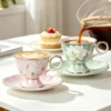 tea-cup-set-sweet-dream-lotus-melody-4 KAMMAK 8CZRX019+20 ceramic cup and saucer scale and proportion view image 6