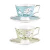 tea-cup-set-sweet-dream-lotus-melody-9 KAMMAK 8CZRX019+20 ceramic cup and saucer close-up gallery detail image 10