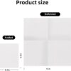 KAMMAK White Disposable Dinner Napkins 100 Pack – image 5 KAMMAK 7KPSP1042 dinner napkins styled on dining table image 5
