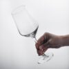 KAMMAK Red & White Wine Glasses Set of 4, Crystal Stemmed Glasses, DY020-4 KAMMAK 8KPDY020-4 wine glasses close-up material texture detail image 4