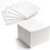 KAMMAK White Disposable Dinner Napkins 100 Pack – main image KAMMAK 7KPSP1042 dinner napkins front view for product display