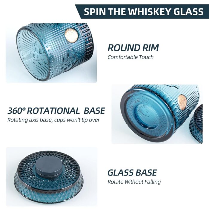 KAMMAK 8KPLWS008 whiskey glasses decorative craft detail image 7