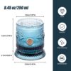 KAMMAK 8KPLWS008 whiskey glasses scale and proportion view image 6
